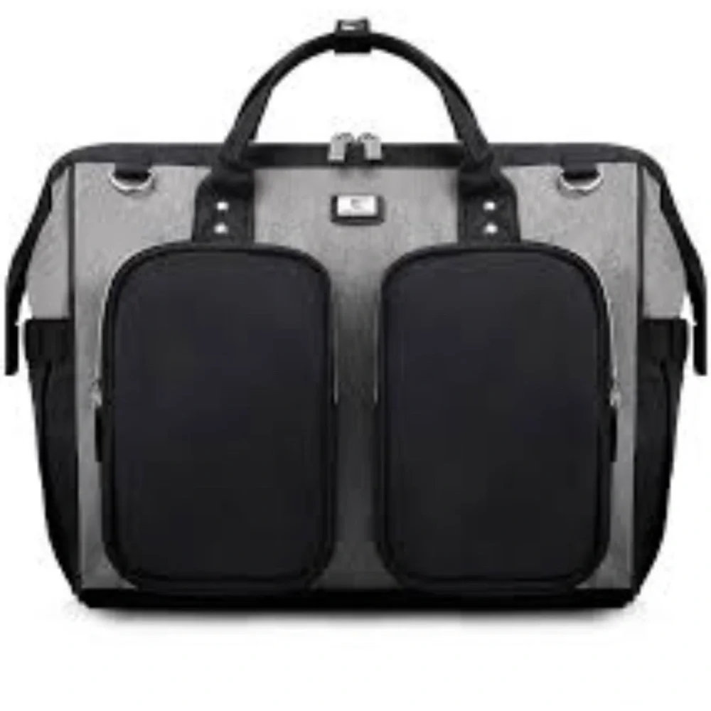 Baby Multi Compartment Tote Bag With Shoulder Strap